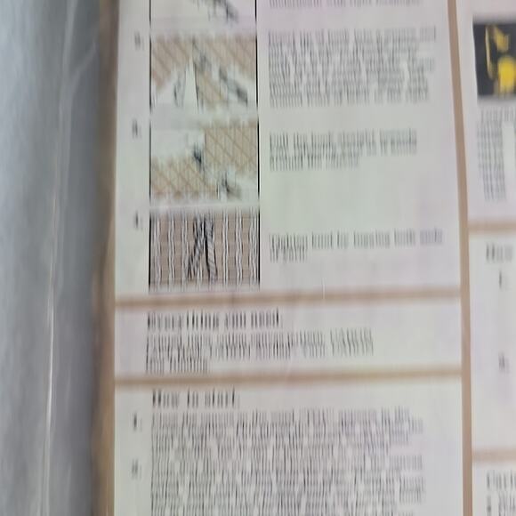 Caron Latch Hook Kit Lion Kit 27''x20'' 1977 VTG Animals Kidcore Safari Nursery - Picture 6 of 7